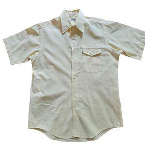 Vintage L.L. Bean Freeport Main Men's Size 16 Single Stitch Button Down Top